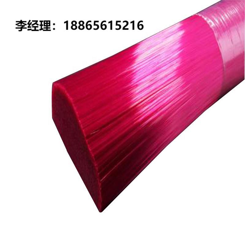 厂家供应塑料圆丝拉丝机渔网丝假发丝PET刷丝生产机组