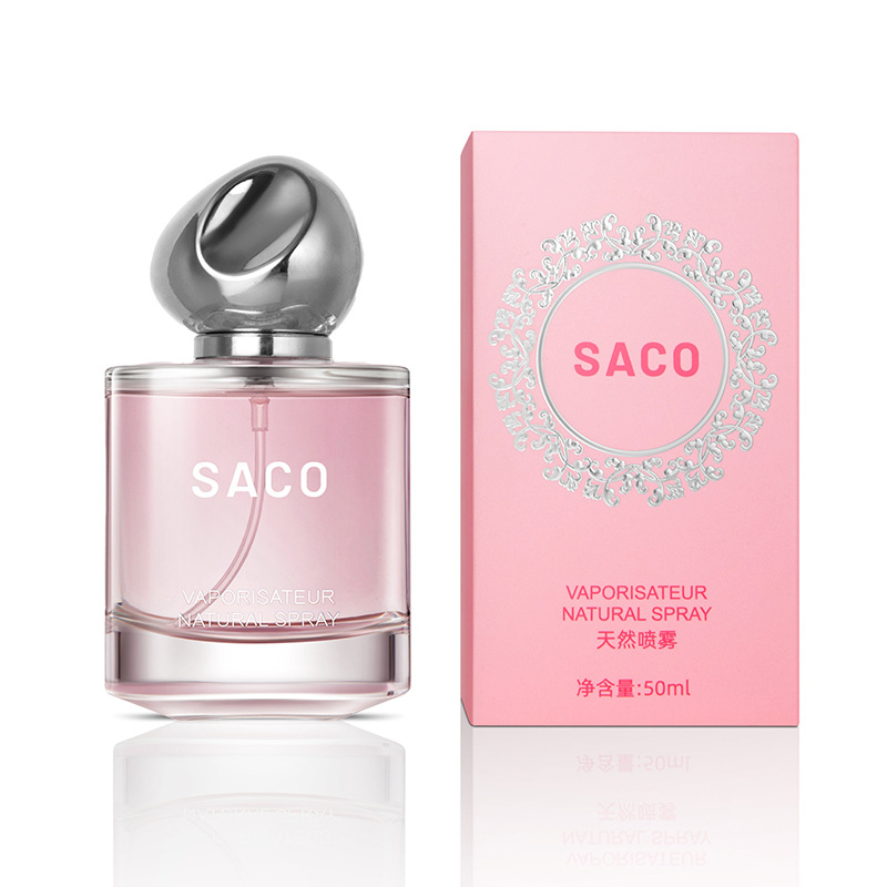 SACO para toda la vida rosa diamante perfumes damas perfumes duraderos vibrantes estudiantes perfumes vietnamitas al por mayor 50ml