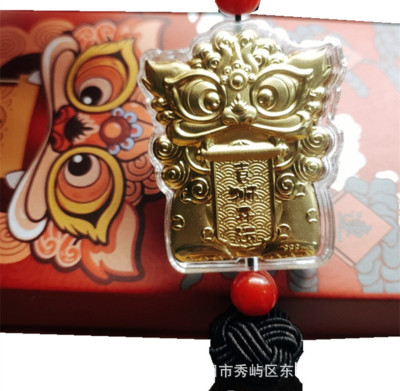 2021牛年新款喜狮开运车挂瑞狮送福贺岁新款厂家直销支持一件代发|ms