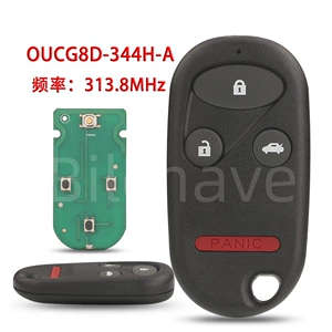 OUCG8D-344H-A 4 düyməli Honda Accord və Acura avtomobil pultu 313.8mhz üçün uyğundur