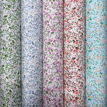 全棉府绸印花布料 韩系小碎花 现货 童装女装连衣裙家居服面料