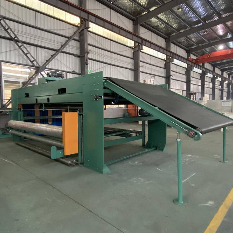 Lapeadora Cruzada Horizontal Automática para Telas No Tejidas