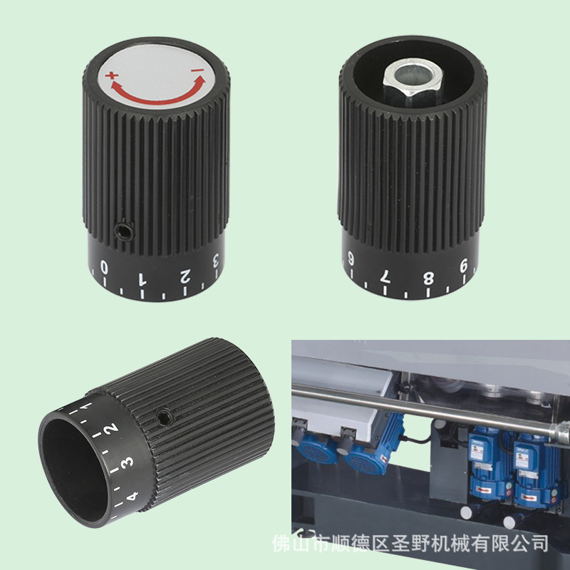 玻璃直线磨边机刻度手柄 磨头升降手轮数字刻度手柄 拖板手柄