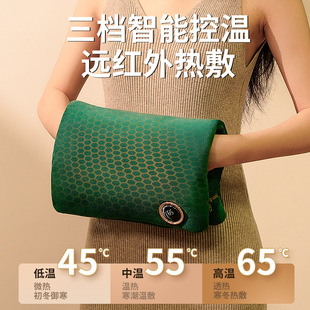 Heating warm handbag waterless heating gloves pillow plug-in thermal handbag hand gift digital display thermal gloves customization