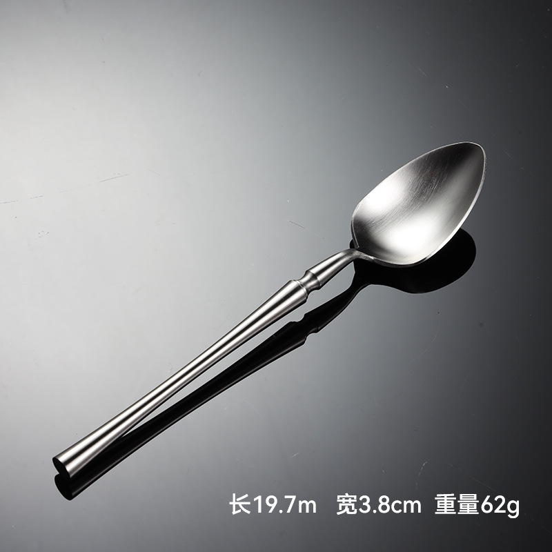 エイン304ステンレス製スリムデザイン洋食器セット、複数サイズ展開、ナイフ・フォーク・スプーンセット、ホテルギフト・食事用|undefined