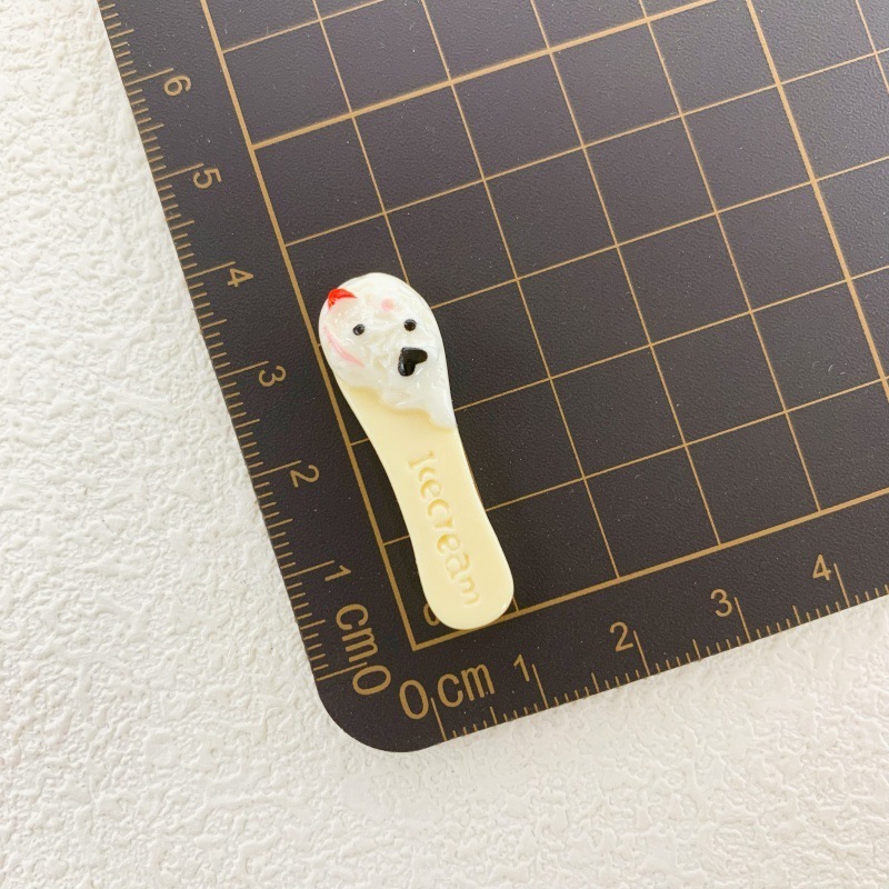 模擬食品おもちゃアイスクリームスティック樹脂アクセサリー diy クリーム接着剤携帯電話ケースヘアピンヘッドロープ下駄水カップ材料|undefined