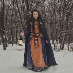 Зимний длинный худи, плащ-тренч, Хэллоуин, европейский стиль