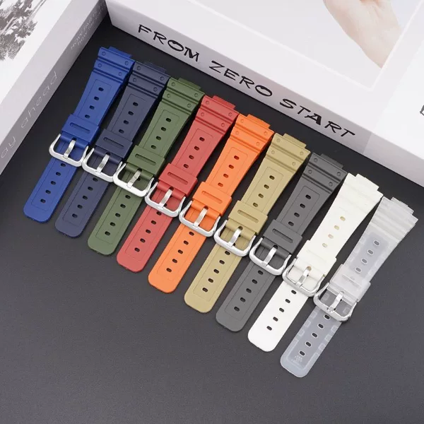 For Cassian DW6900/GWM5610/GLX5600/GW-B5600 Small Square TPU Strap Accessories Male
