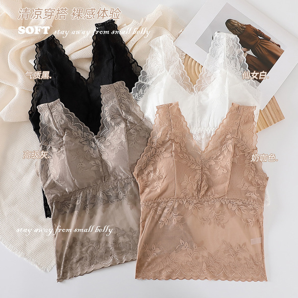 Lace push up bra