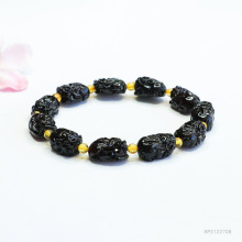 眷钰 天然琥珀手串血珀貔貅手链民族风珠宝工厂批发代发HP3122708