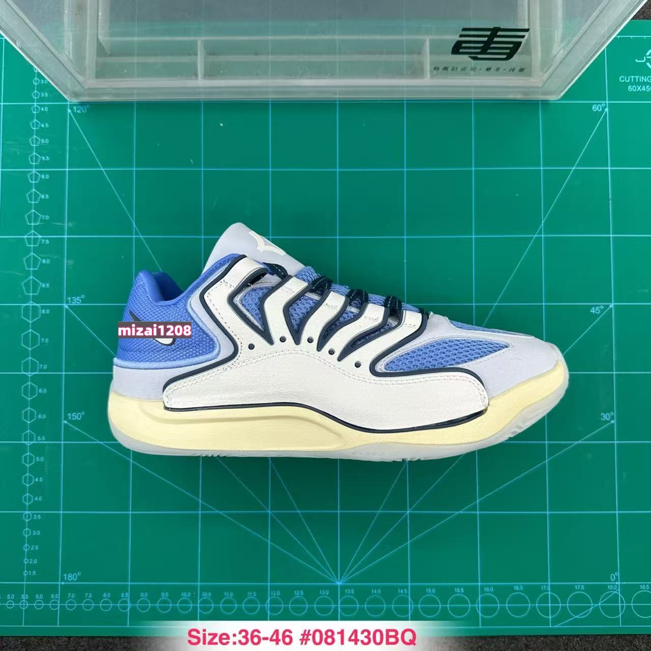 Zapatillas de Baloncesto KD18 de Cuero y Malla, Transpirable, Antideslizante y Con Amortiguación, para Canchas