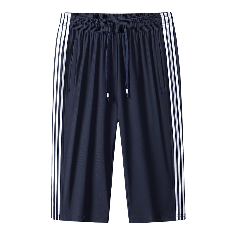 Pantalones Cortos Deportivos de Seda de Hielo para Hombre de Nailon, Seda de Hielo Libre de Planchado, Transpirable para Ocio, para Deportes image 4