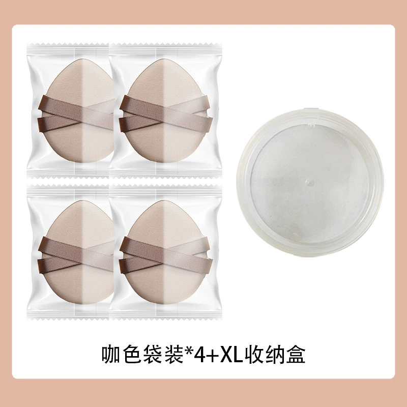 Handheld Powder Puff, Increased Thickness, Ribbon Handle Makeup Sponge, Soft Finish