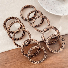 U 35406 High Elastic Leopard Vintage Hair Ties �ߵ������Ƹ�