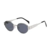 Silver frame gray film