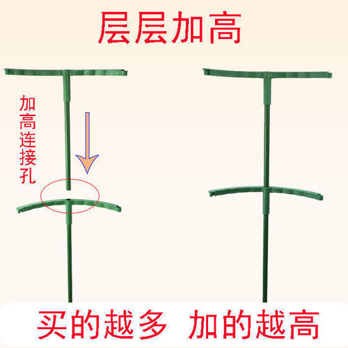 蟹爪兰花架多层可调节可叠加多肉绿花架防倒拼接兰花架植物支撑架