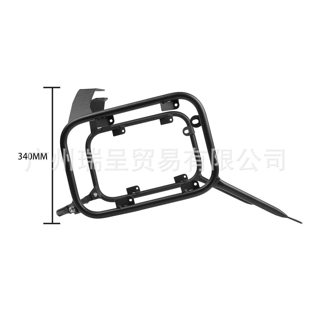 Suitable for Kawasaki Versys650 2010-2014 luggage rack, three-box bracket, side box tail rack