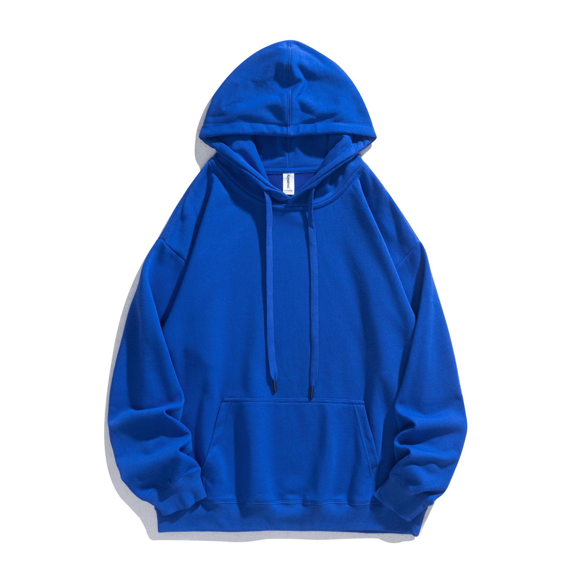 Unisex-hoodies Lange Ärmel Tasche Lässig Einfacher Stil Einfarbig display picture 6