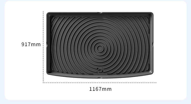 Suitable for 21-25 Models of Byd Dolphin Car Floor Mats, Tpe Floor Mats, and Trunk Mats