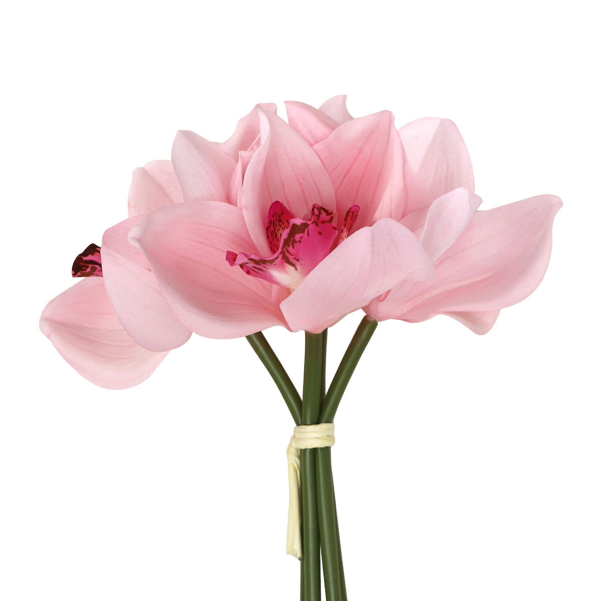 Orquídea Cymbidium falsa de alta calidad, decoración para sala de estar y bodas