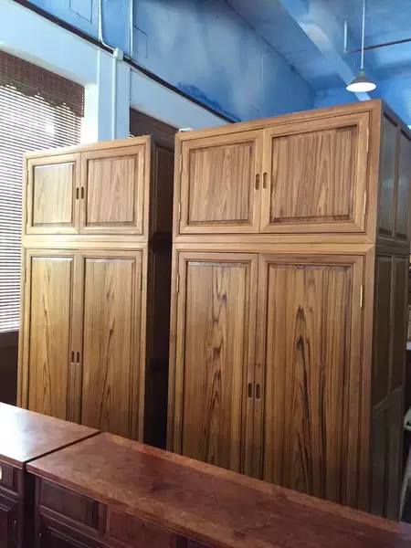 Burma Teak Top Box Cabinet Full Teak