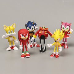 6 Nick Action Figures: Anime-themed Cartoon Emmet, Tals, and Nacrus Doll Toys—Perfect for Cake Decorations