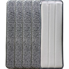 批發免手洗拖把替換布粘扣式配布懶人免洗拖布不髒手墩布塵推頭