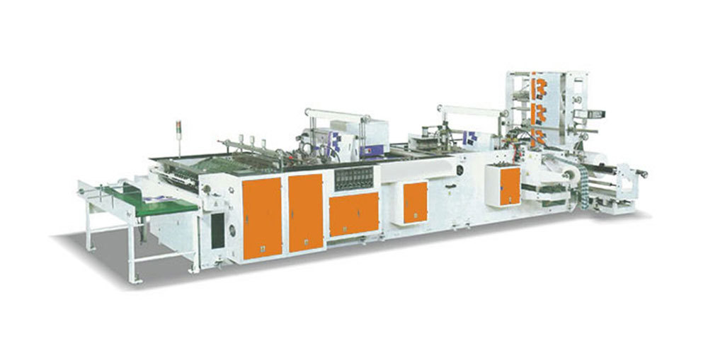 全自动塑胶手提袋制袋机