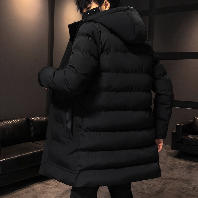 2022 new mid to long thick hooded warm winter clothing cotton men's jacket_voghion.com