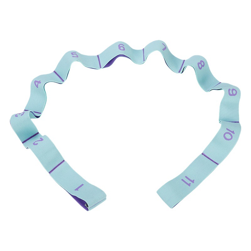 Split yoga estiramiento cinturón Palacio rejilla fitness tirar cinturón baile cinturón unisex venta al por mayor entrega de una sola pieza