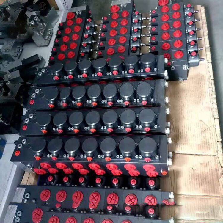 Sistema modular de válvula de reversión múltiple de cuatro válvulas conjuntas de máquina de túnel de mina con operación flexible y conveniente