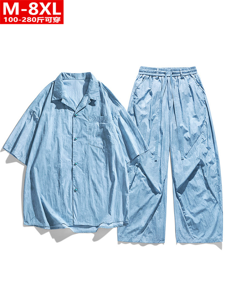 Summer breathable thin silk shirt