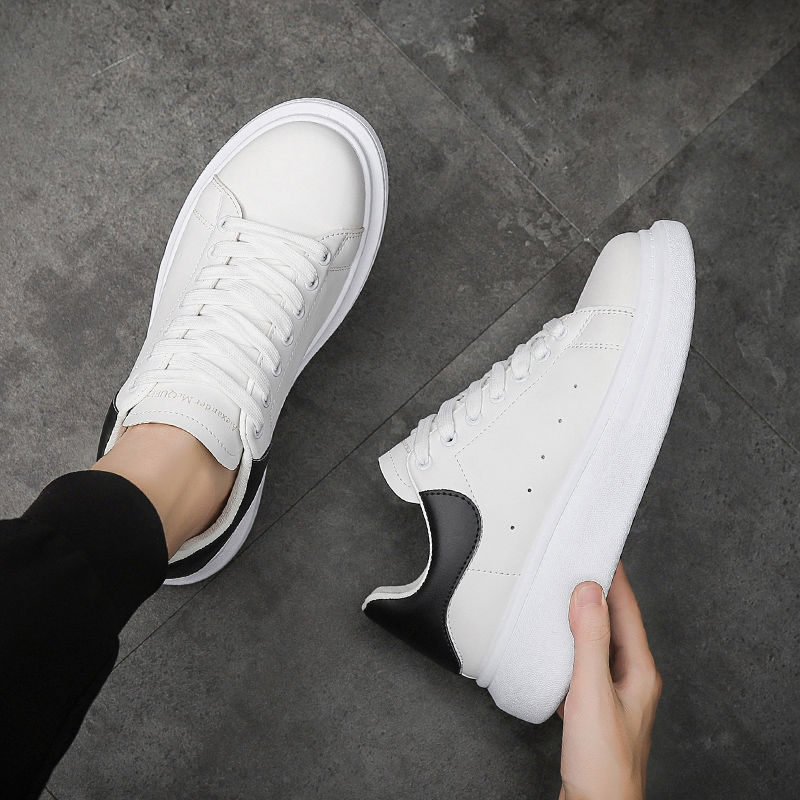Cross-border Putian shoes, McQueen white sneakers for women, thick-soled height-increasing dad shoes, trendy internet celebrity casual sports shoes Cross-border Putian shoes, McQueen white sneakers for women, thick-soled height-increasing dad shoes, trendy internet celebrity casual sports shoes