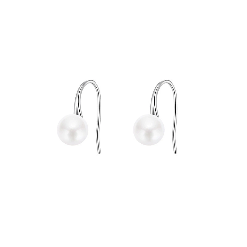 Серьги из жемчага, серебро образца 925