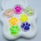 Internet Celebrity Explosions Jelly Ice Transparent Glitter Powder Transparent Big Cat Claw Pinch Music Decompression Toy High Color Value Mud Sense Decompression
