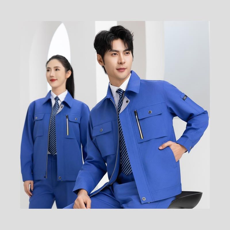 ZXTN8934弹力夏季长袖防静电工作服源头厂家耐磨耐脏套装