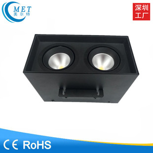 Factory direct new products with sealing plate 100 large grille square light 10W15W20W double grille square light