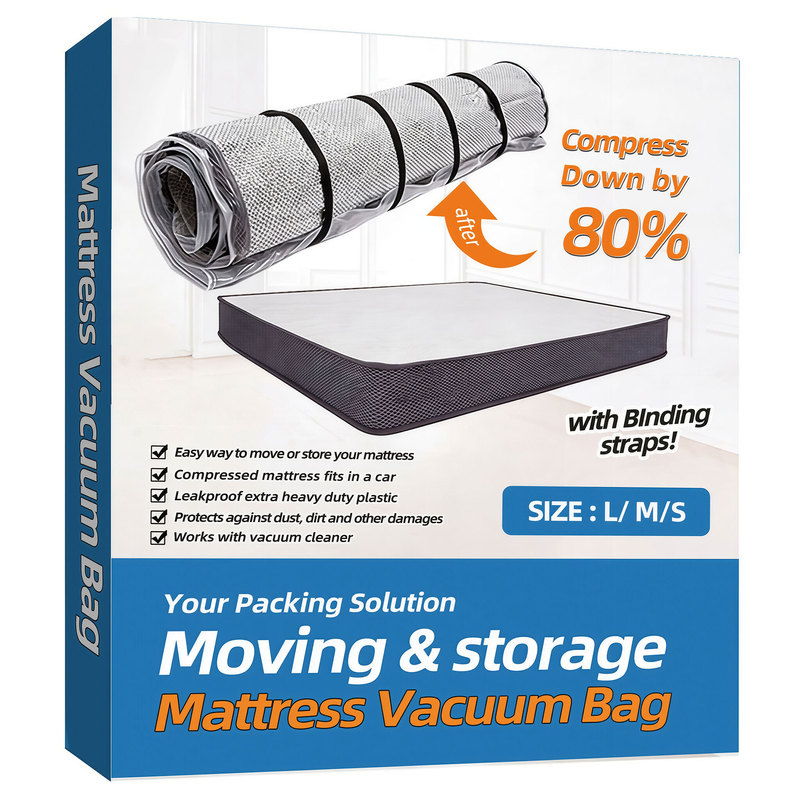Cross-Border Mattress Vacuum Compression Bag Extra Large Thickened Sealed Latex Mattress Compression Moving Storage Vacuum Bag Cross-Border Mattress Vacuum Compression Bag Extra Large Thickened Sealed Latex Mattress Compression Moving Storage Vacuum Bag