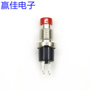 Plastic Head 2-Pin Normally Open Micro Instant Push Button Switch