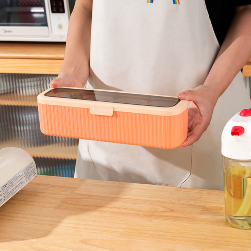 Nordic household seasoning box separated four-in-one seasoning sealed set household moisture-proof kitchen seasoning box with lid