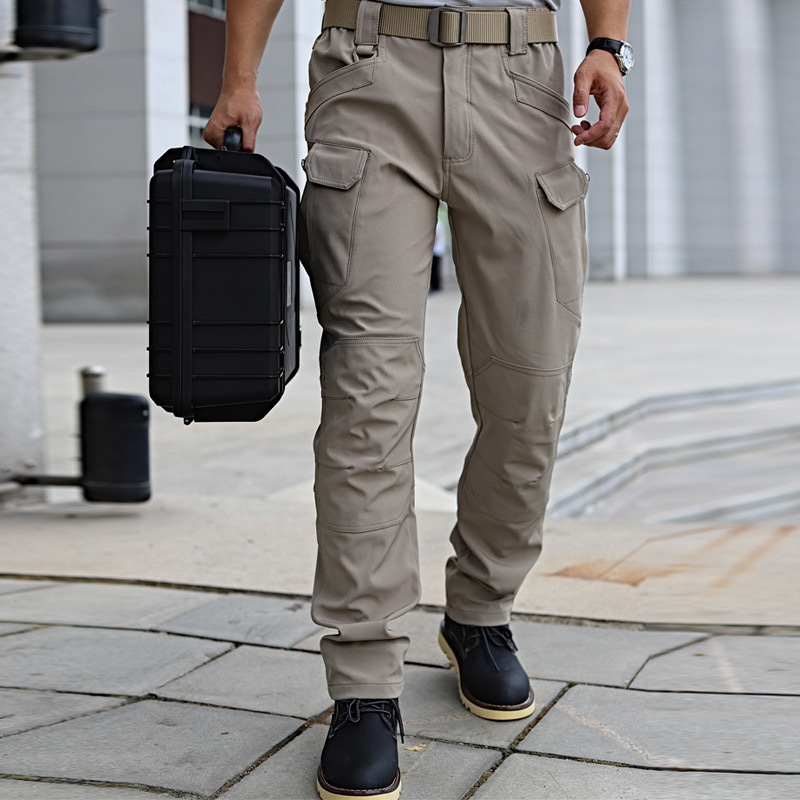 Men's Outdoor Tactical Pants New Style Executive Autumn Winter Instructor Cross-Over Wear Resistant Training Security Bottoms_voghion.com