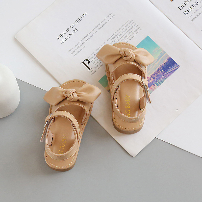 Koreanische version nette bogen sandalen, baby sommer neue mädchen Römischen schuhe, kinder schuhe_voghion.com
