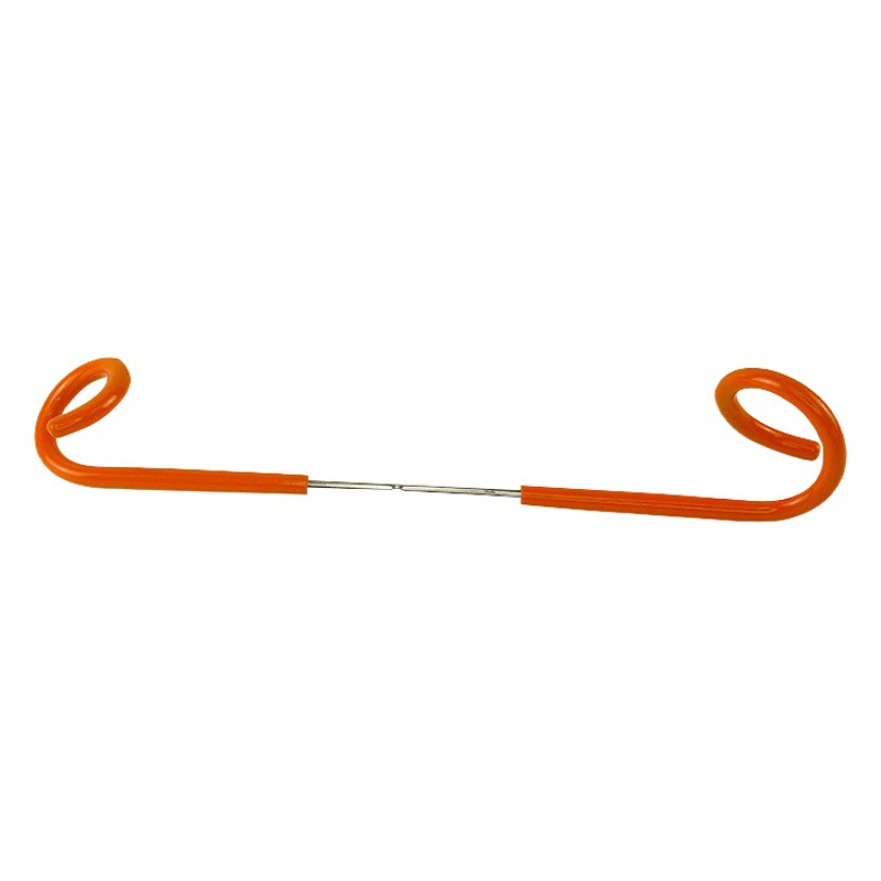 Gancho de lámpara de vapor al aire libre camping multifuncional metal lámpara de carpa de dos vías gancho de cola de cerdo gancho de almacenamiento de doble cabeza tipo S