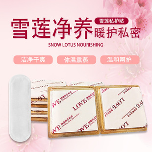 Snow Lotus Patch Pads, Women's Private Patches, Private Parts Care Pads, Herbal Chinese Medicine Pads, Sanitary Pads Wholesale