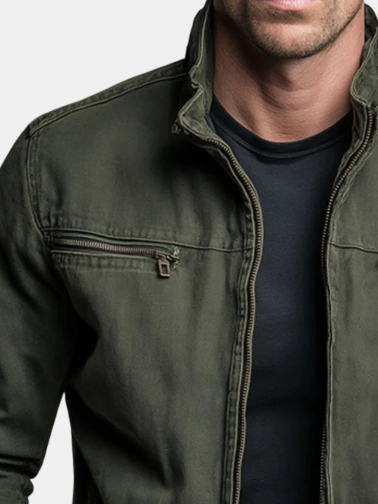 Chaqueta europea y americana transfronteriza, chaqueta de trabajo de hombre, camiseta de manga larga, cardigan relajado, comercio exterior, ropa transfronteriza de hombre