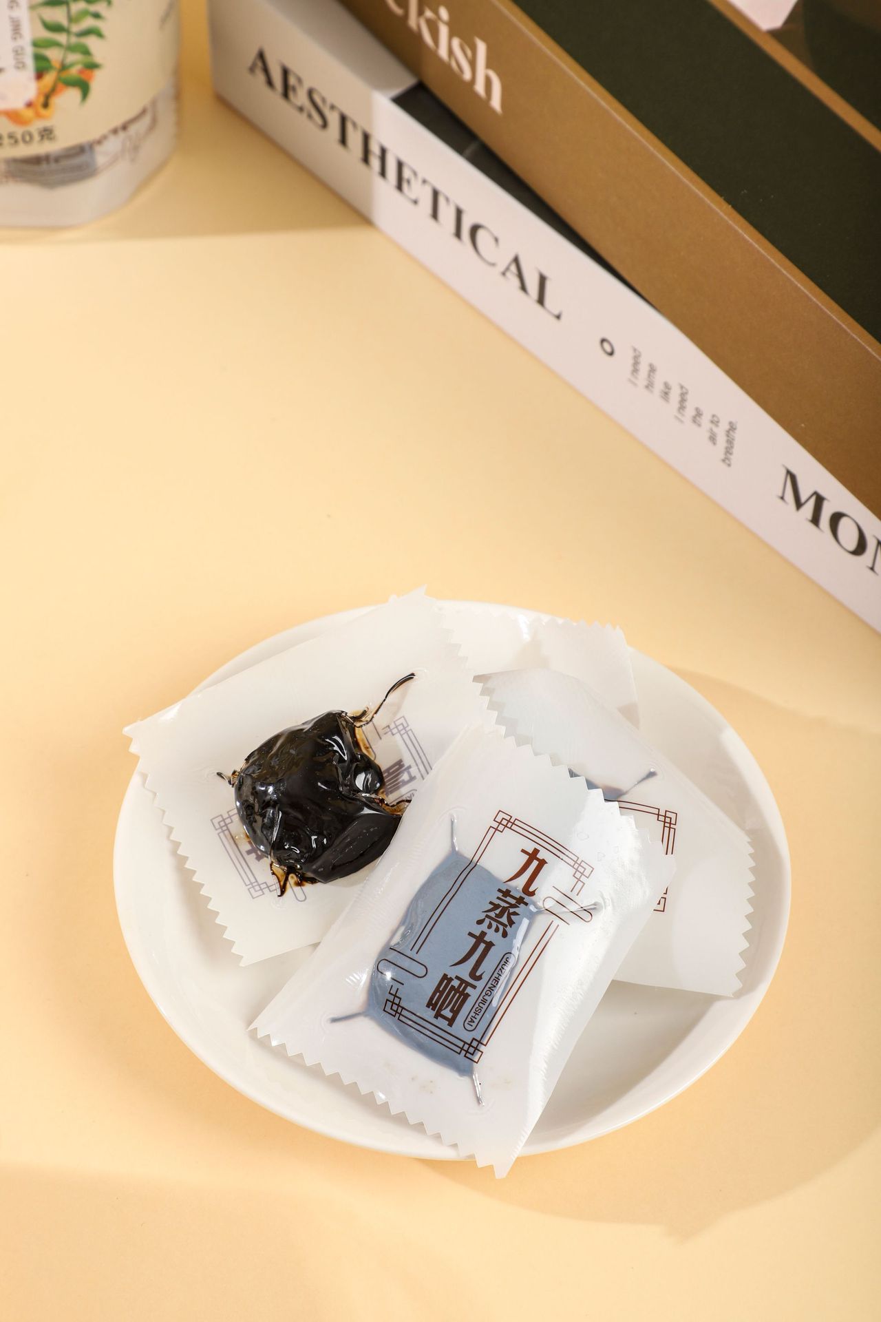Nine Steamed Nine Sun Dried Huang Jing Fruit Ready to Eat Polygonatum 250g Bottle overview
