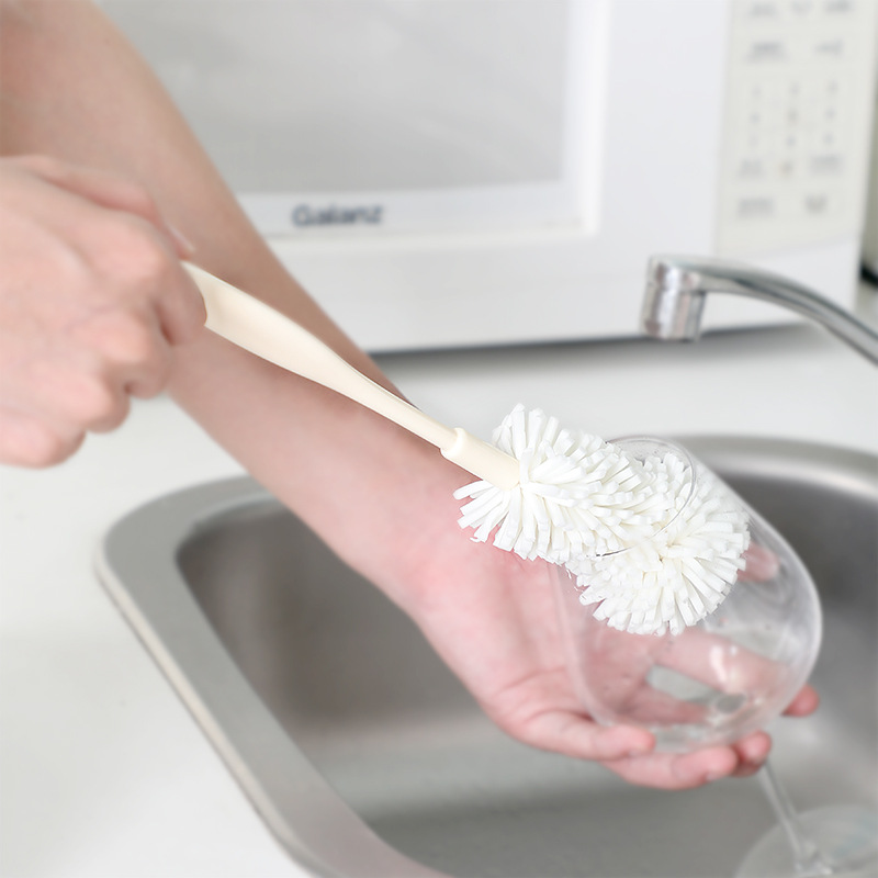 Cup brush milk bottle brush washing Cup brush artifact long handle household no dead angle cleaning water cup tea cup vacuum cup wholesale