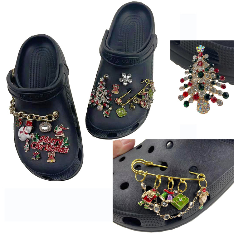 fashionable Crocs-style slippers