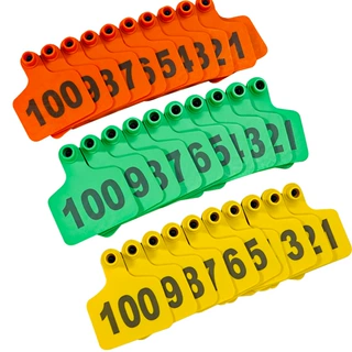 牛耳标带字耳标牛羊耳标激光打字刻字防脱落耳标牌猪耳牌动物耳标