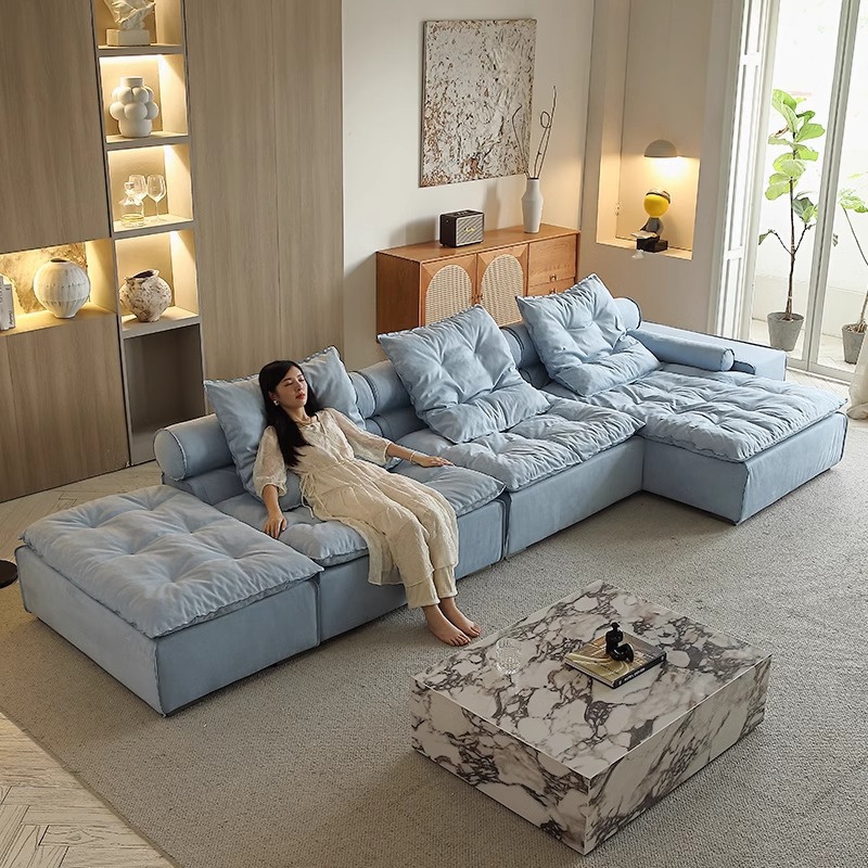 Baxter Sofa Italian Normcore Module Miami Sofa Large and Small House Living Room Modern Normcore Sofa